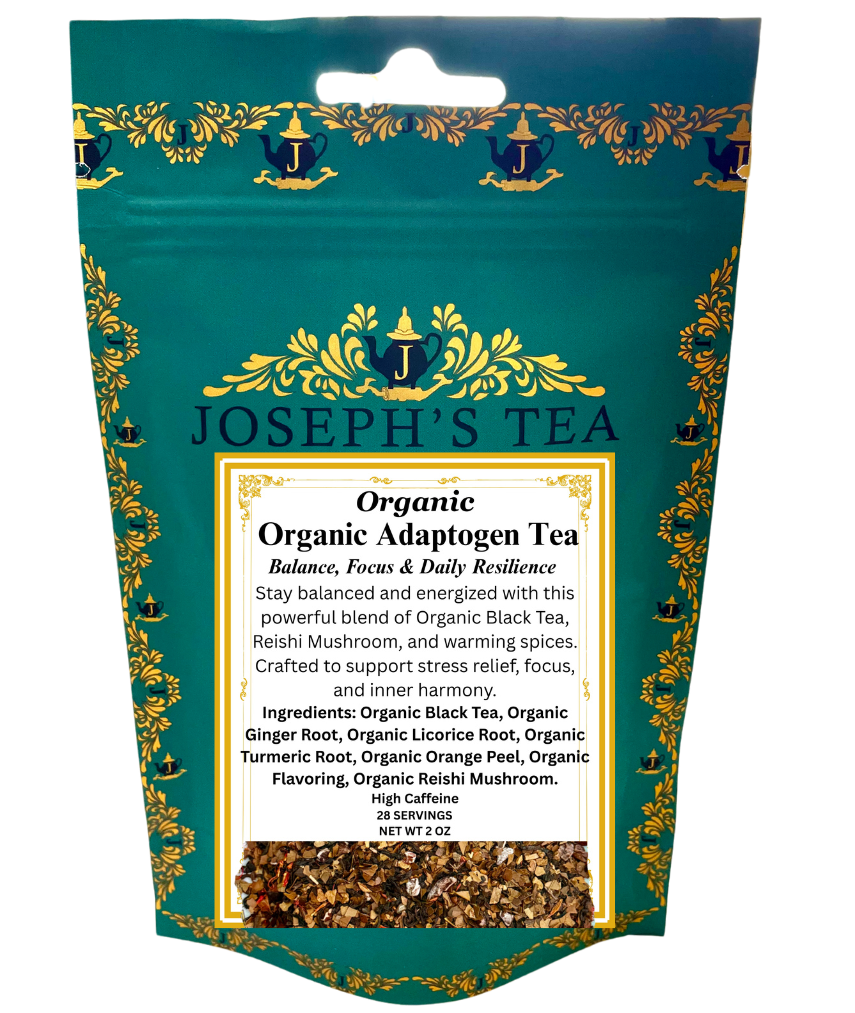 Organic Adaptogen Tea — Balance, Focus & Daily Resilience