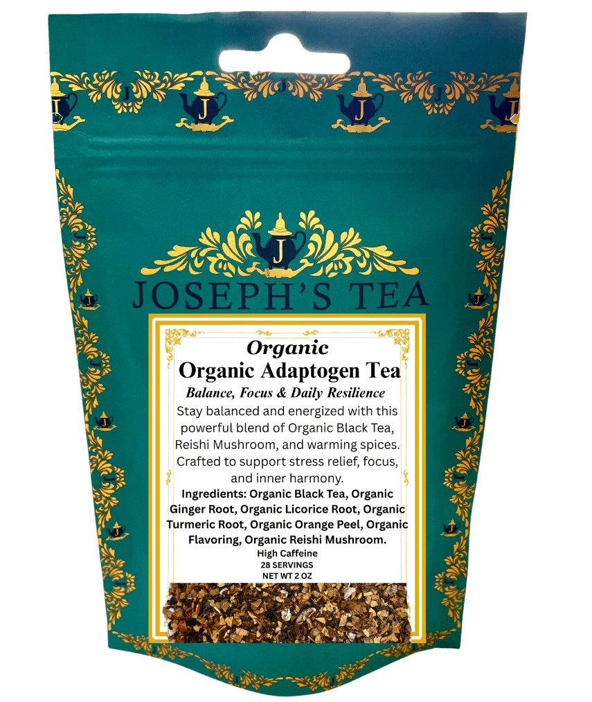 Organic Adaptogen Tea — Balance, Focus & Daily Resilience