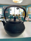 Black Cast Iron Tea Pot
